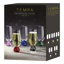 Amethyst Zhara 180ml Champagne Glasses (Set of 2)